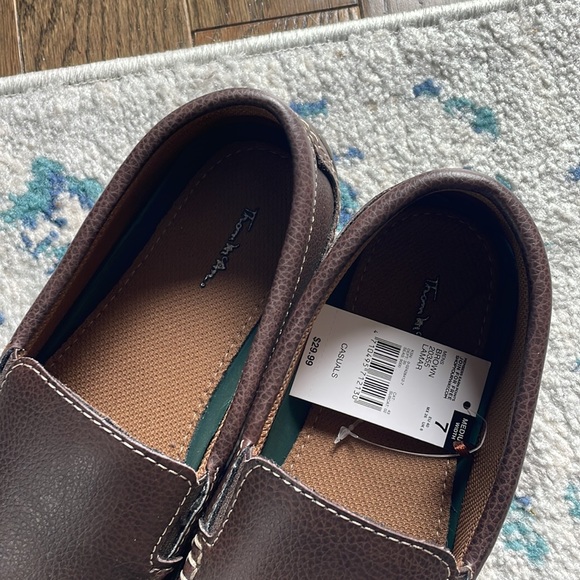 Shop Thom McAn Brown Size 7 Loafers & Slip-Ons NWT - Picture 3 of 5